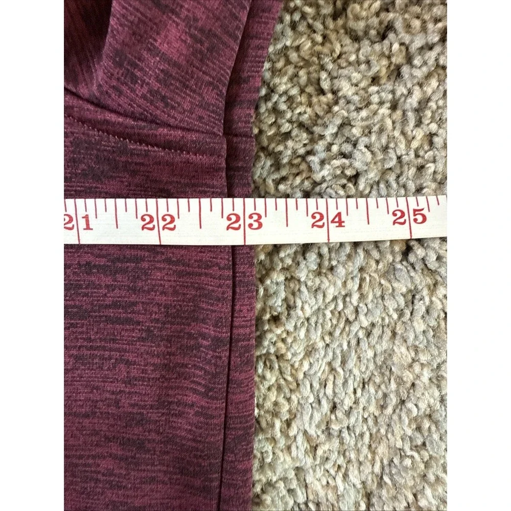 Under Armour Men's Quarter Zip Performance‎ Loose Coldgear Purple Size L